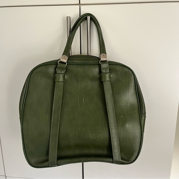 Rich green vintage weekender bag— so cool! - Picture 2 of 13